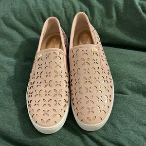 Pink Michael Kors Slip On Sneakers NWOT